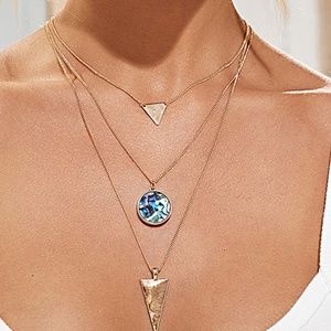 Abalone 3 layered Necklace.